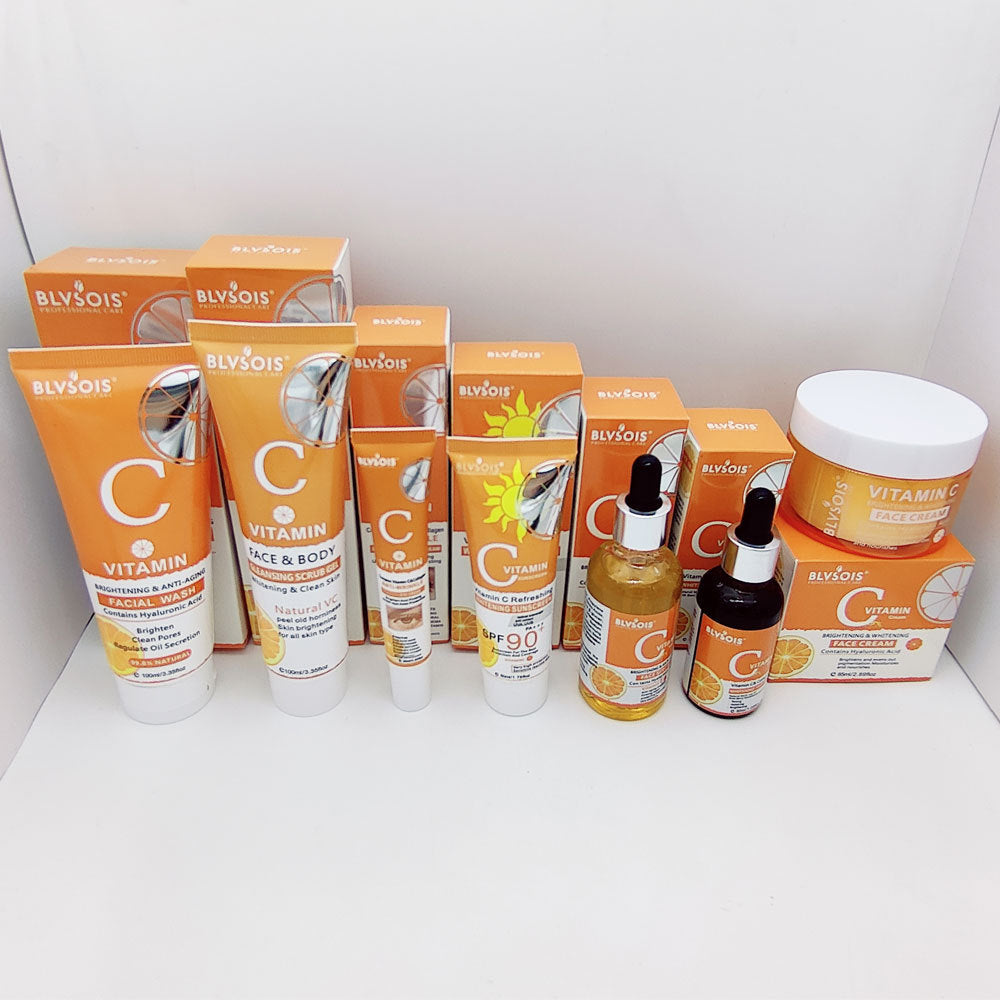 Vitamin C Skin Care Product Set Moisturizing