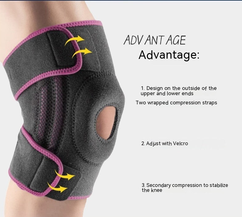 Silicone Anti-slip Sports Kneecaps Shock Absorber Protective Gear