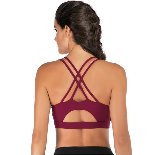 Shockproof sports bra