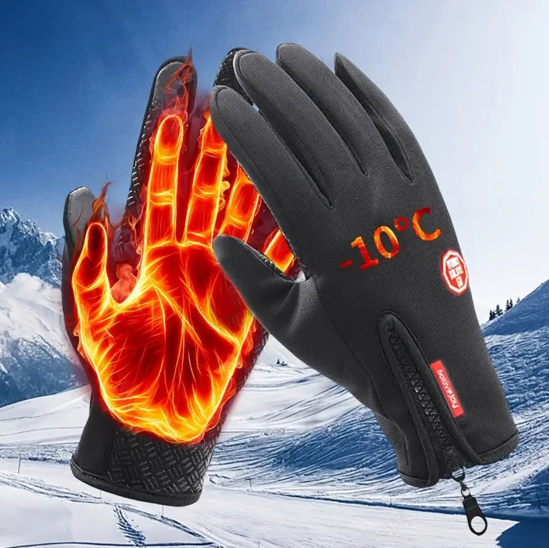 Winter Sports Touch Screen Plus Velvet Gloves