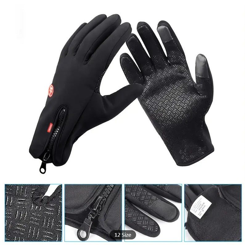 Winter Sports Touch Screen Plus Velvet Gloves