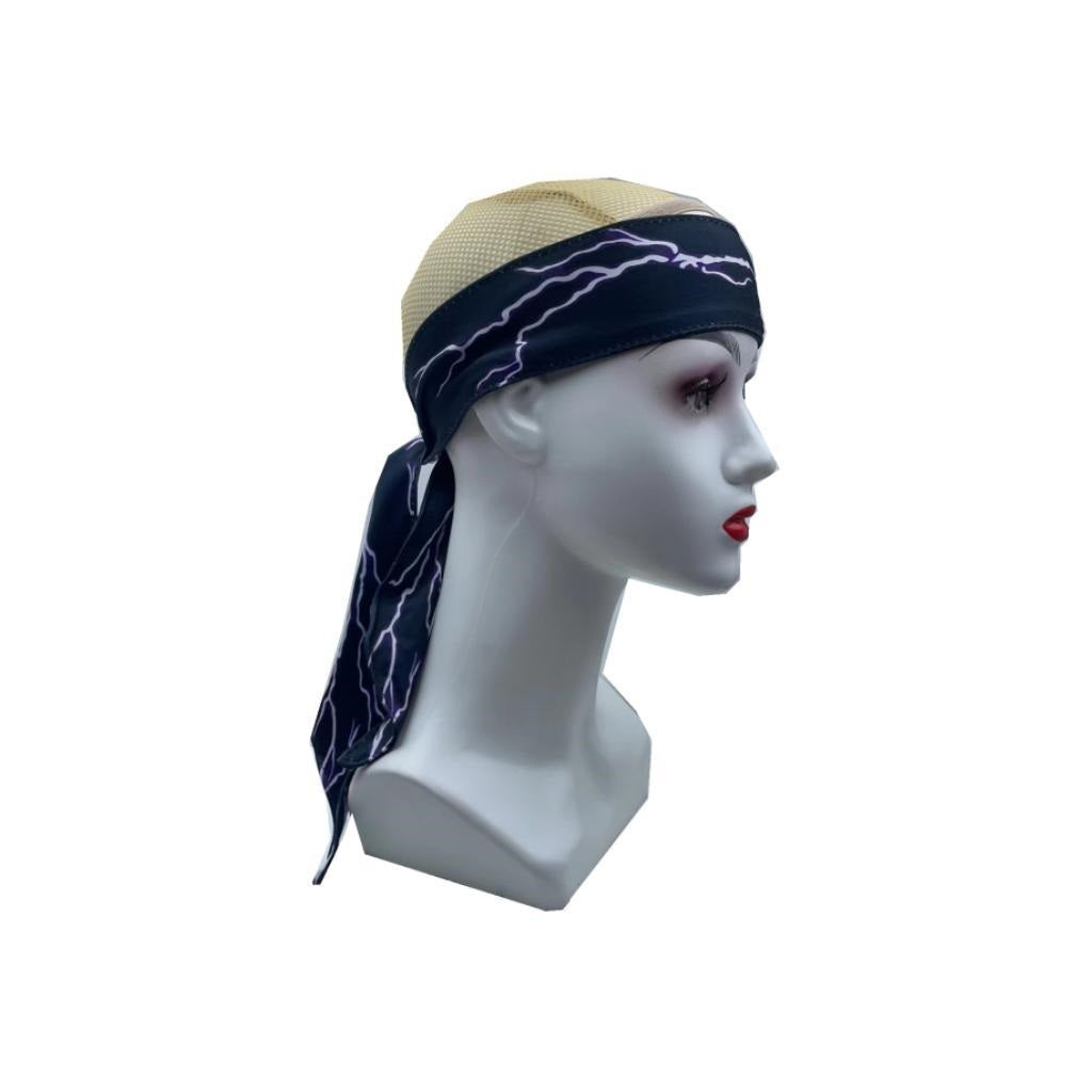 Outdoor Sports Fitness Lightning Pattern Tennis Hair Band