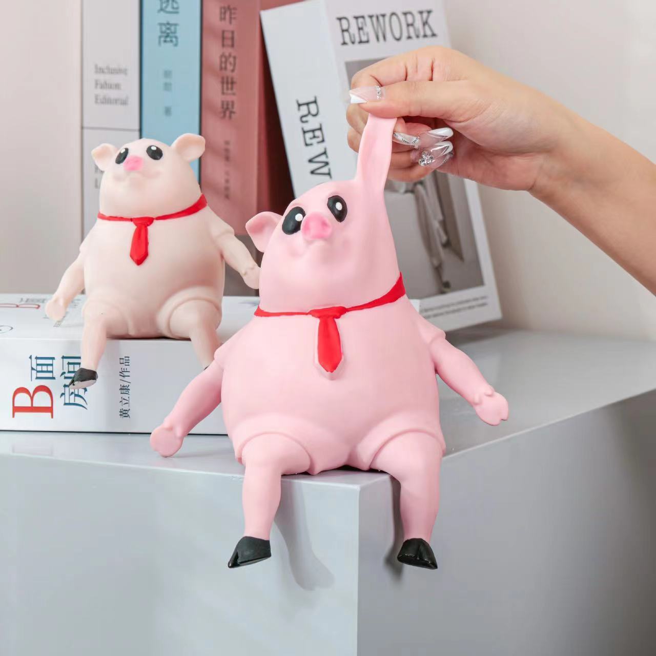 Piggy Squeeze Toys  Pigs Antistress Toy Cute Squeeze Animals Lovely Piggy Doll Stress Relief Toy Children Day For Kids Gift Gifts