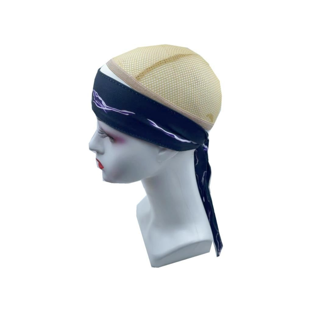 Outdoor Sports Fitness Lightning Pattern Tennis Hair Band