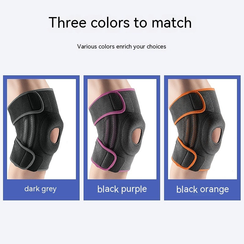 Silicone Anti-slip Sports Kneecaps Shock Absorber Protective Gear