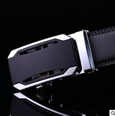 Men's leather factory direct belt buckle leather belt men's automatic belt belt wholesale business