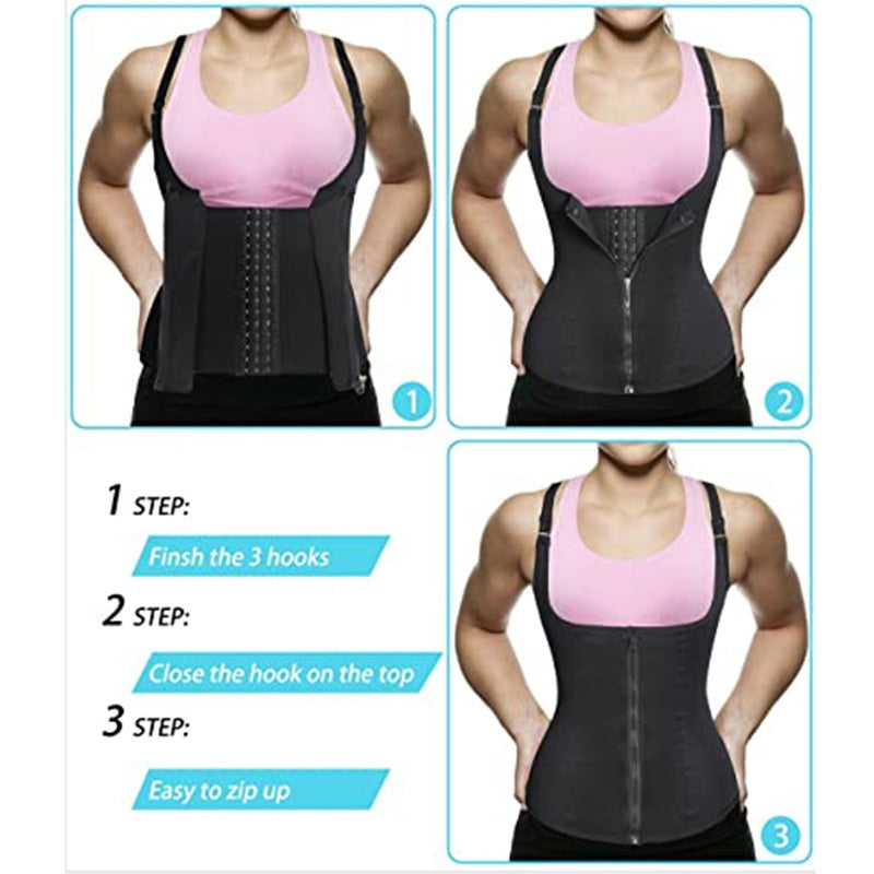 Neoprene Corset Vest Sports Girdle Women