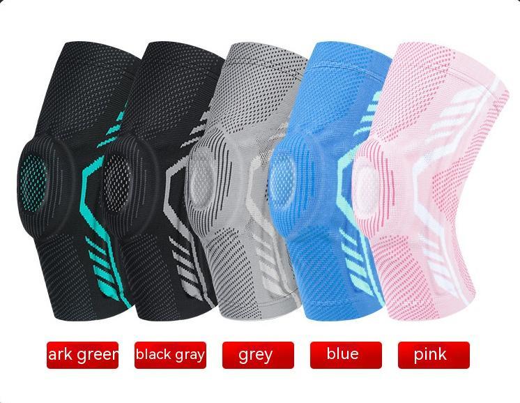 Basketball Sports Kneecaps Pressurized Silicone Anti Crash Protection Cover