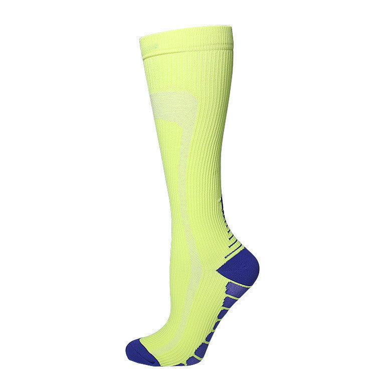 Copper Fiber Compression Socks Nylon Nylon Pressure Outdoor Sports Socks Multi-color Sequential Socks