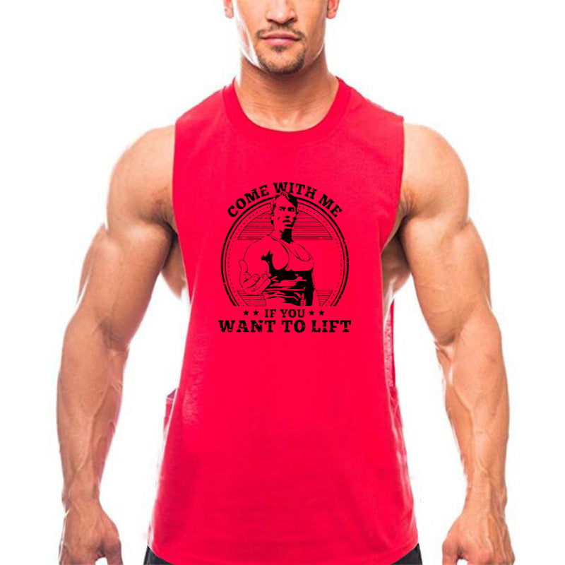 Mr Bodybuilding Sports Vest Men's Cotton Workout Clothes