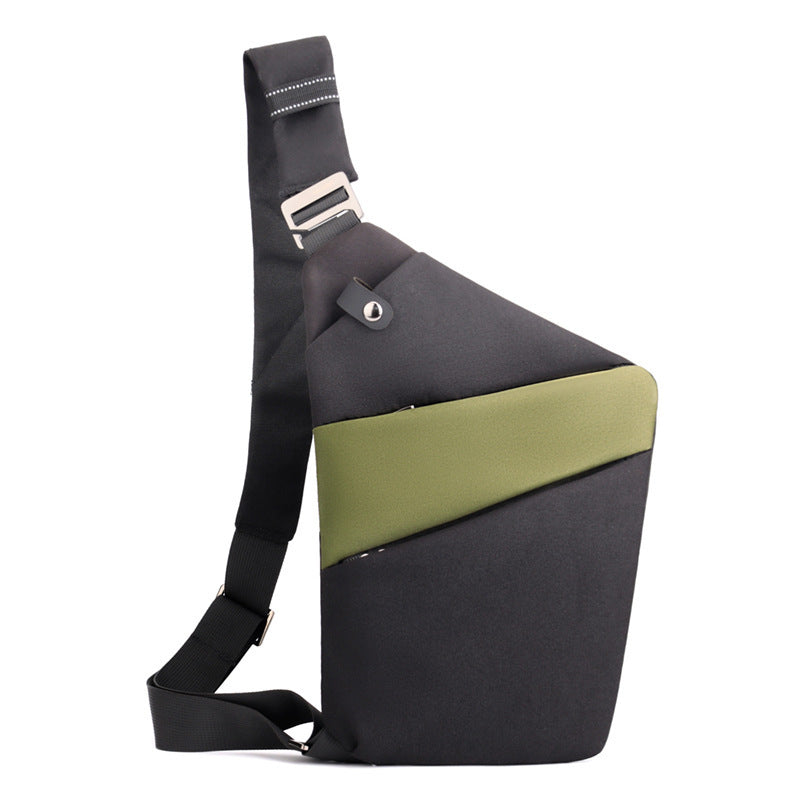 Canvas Chest Bags For Men And Women Across One Shoulder