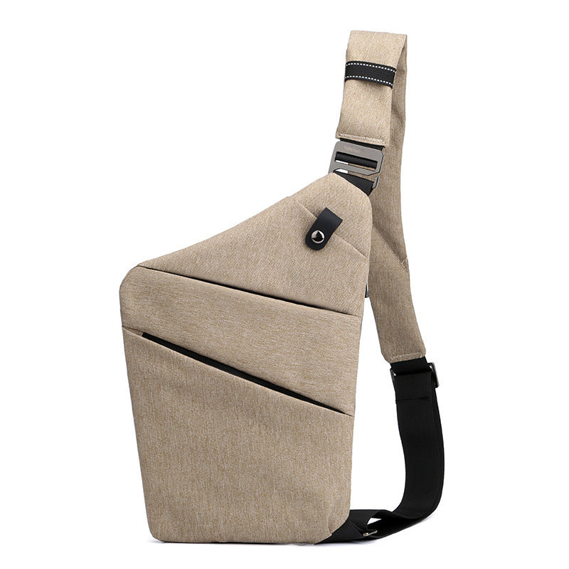 Canvas Chest Bags For Men And Women Across One Shoulder